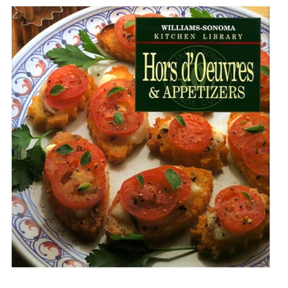 Hors d'Oeuvres and Appetizers cookbook